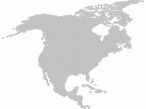 CONCACAF North America Map