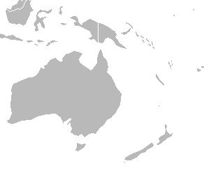 OFC Oceania Map